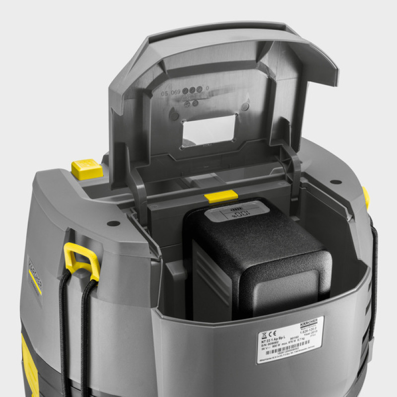 Акумуляторний пилосос Karcher NT 22/1 Ap Bp (каркас) 1.528-130.0
