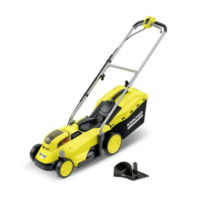 Газонокосарка акумуляторна Karcher LMO 18-33 + тример LTR 18-25 + зарядний комплект