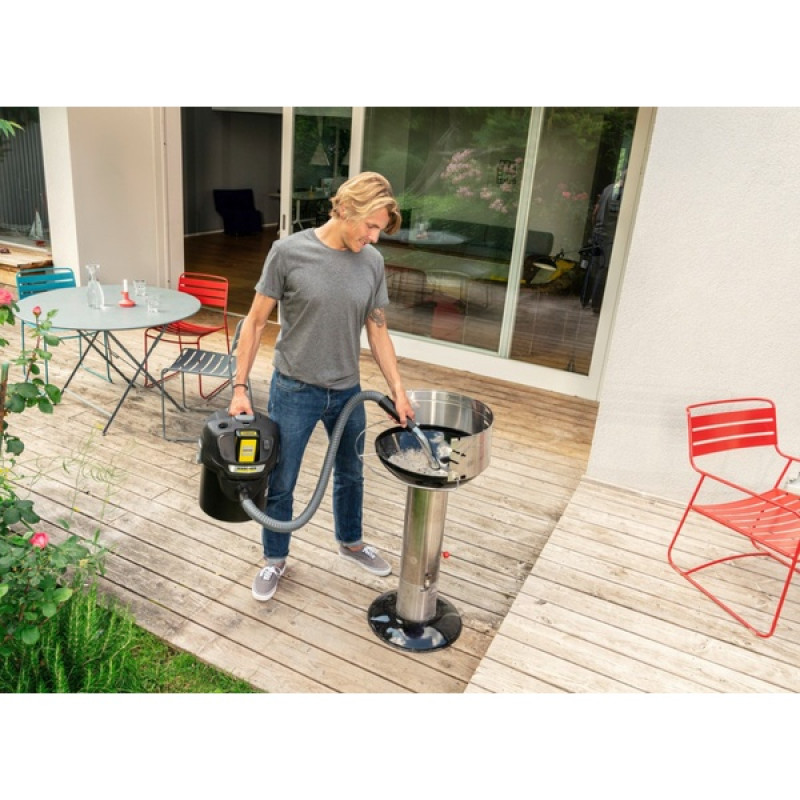 Акумуляторний пилосос для збирання золи Karcher AD 2 Battery (каркас) 1.348-300.0