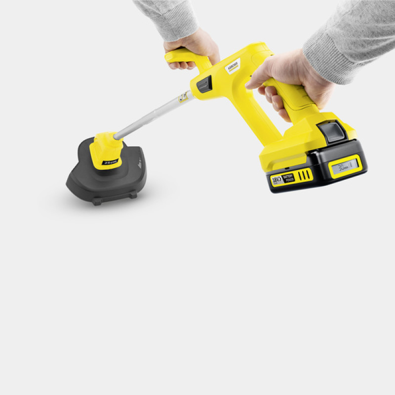 Газонокосарка акумуляторна Karcher LMO 18-33 + тример LTR 18-25 + зарядний комплект