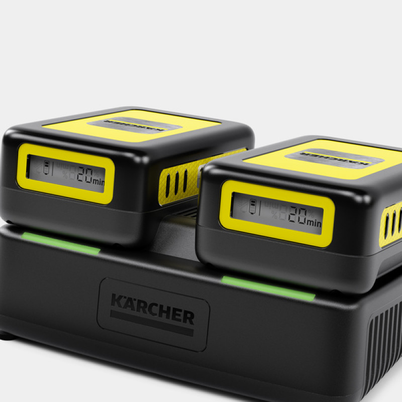 Зарядний пристрій Karcher Dual Battery Power 18 В
