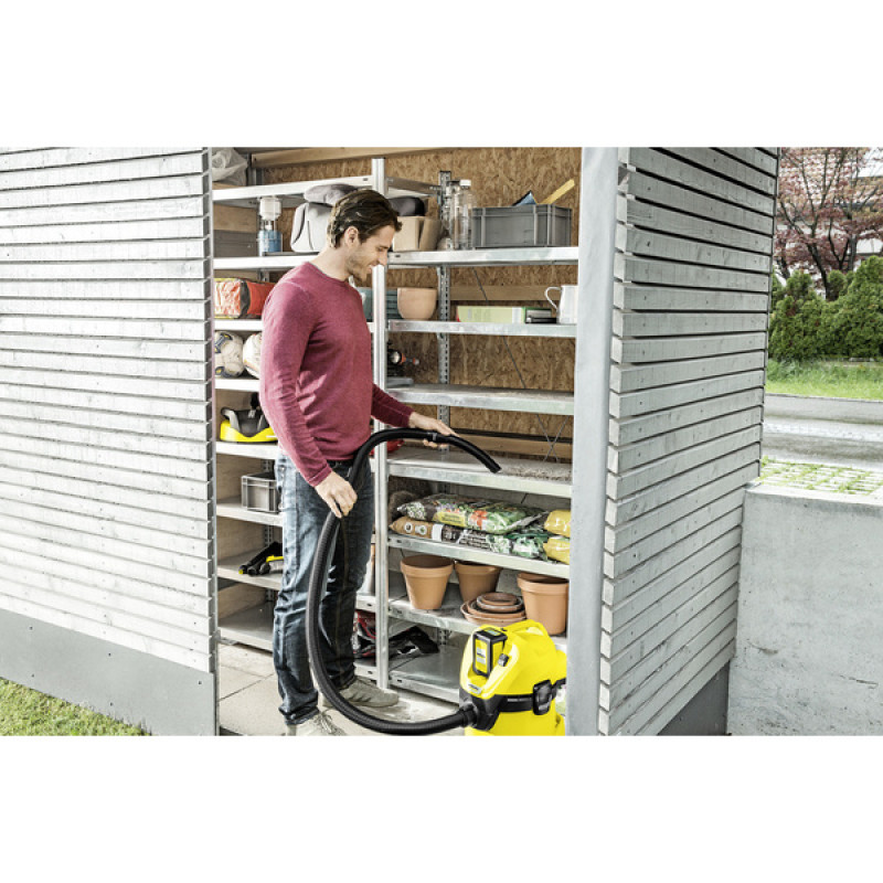 Акумуляторний пилосос Karcher WD 3 Battery (каркас) 1.629-910.0