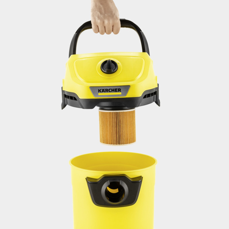 Акумуляторний пилосос Karcher WD 3-18 V-17/20 (каркас) 1.628-550.0